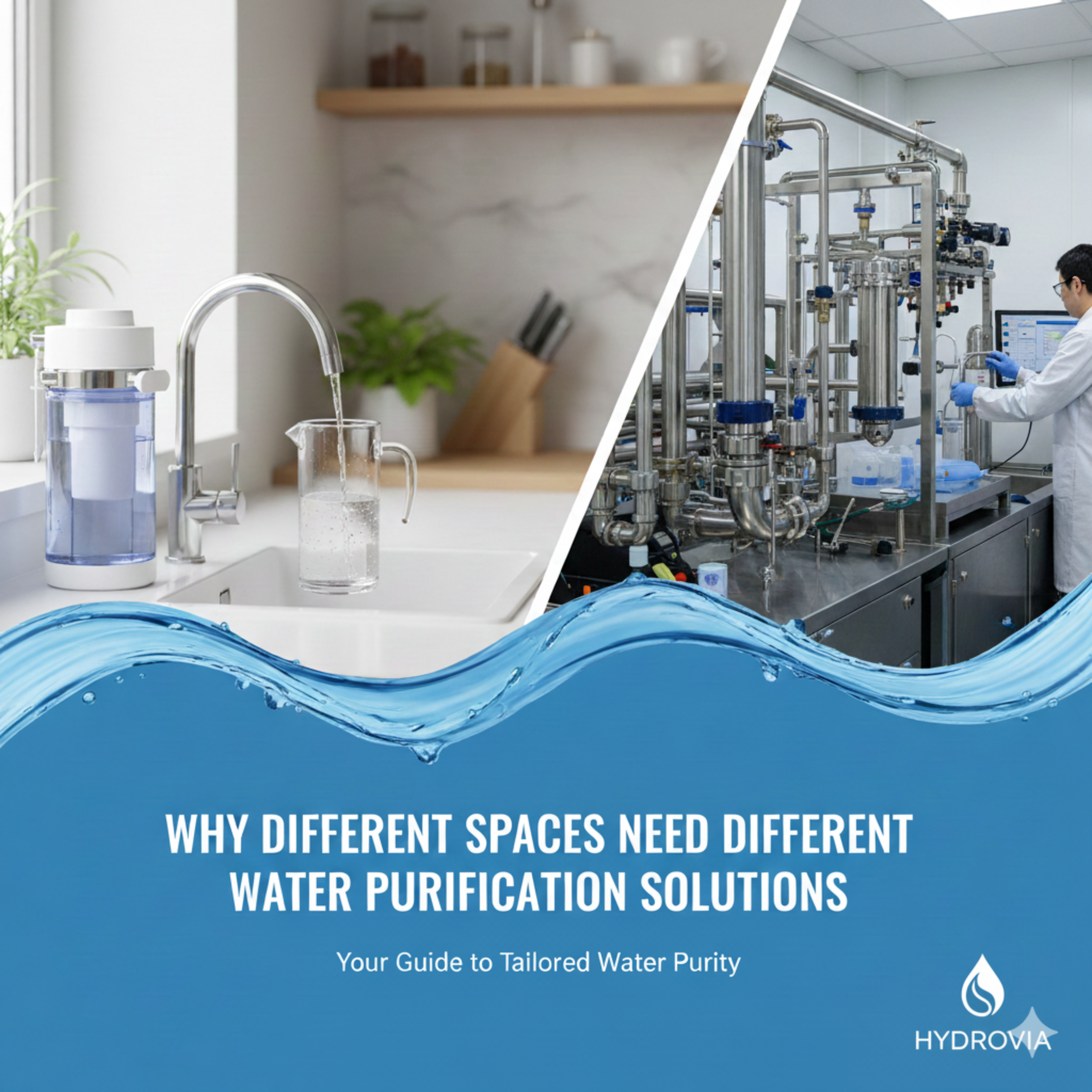 Why Different Spaces Need Different Water Purification Solutions
