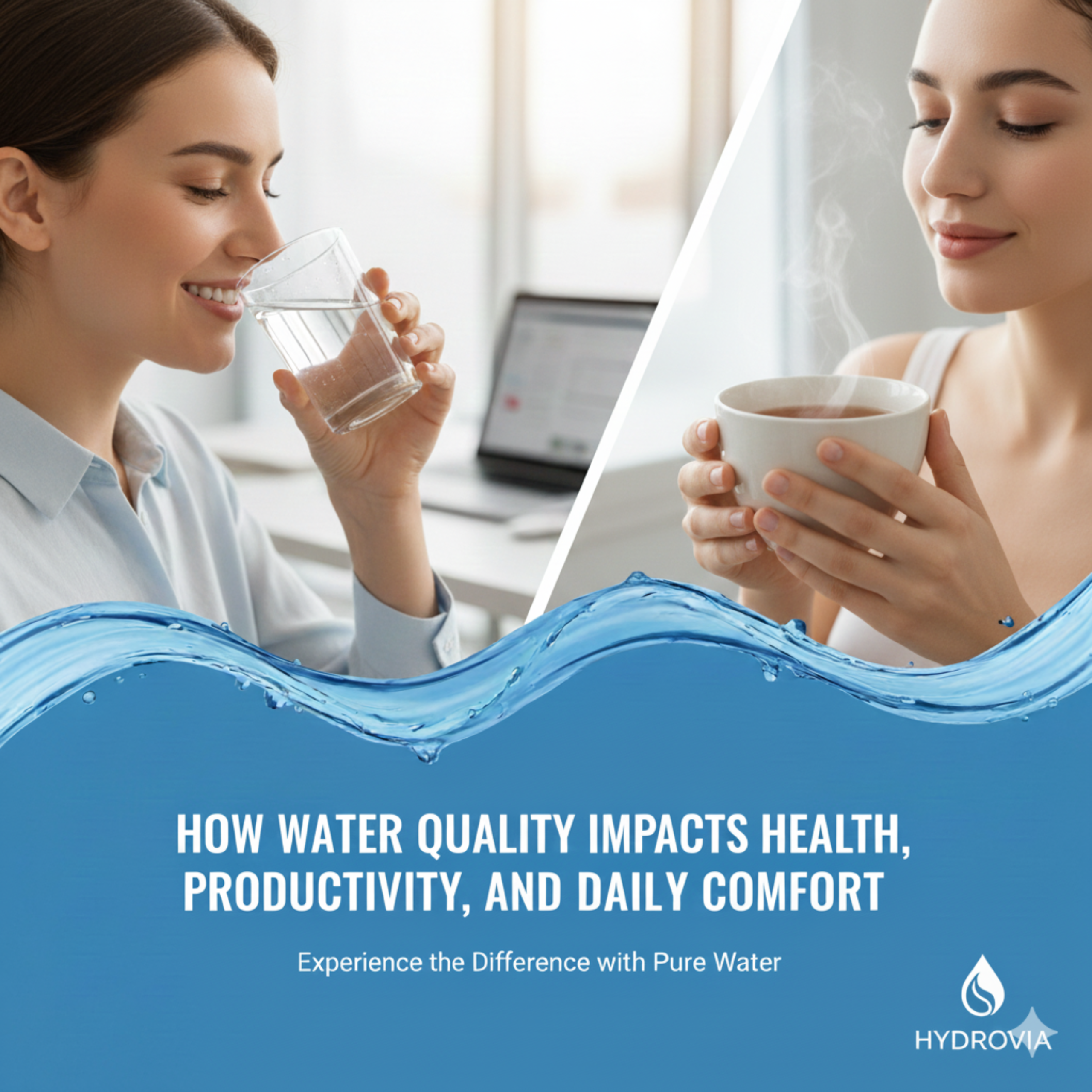 How Water Quality Impacts Health, Productivity, and Daily Comfort